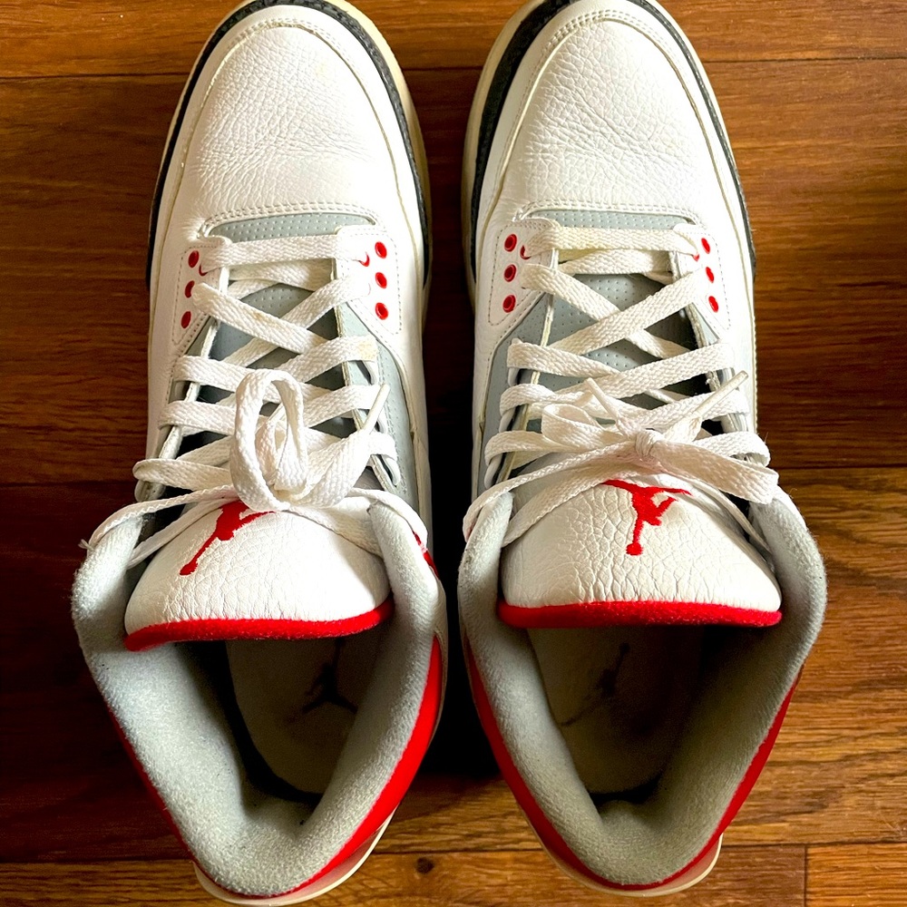 Jordan Retro 3 Fire Red